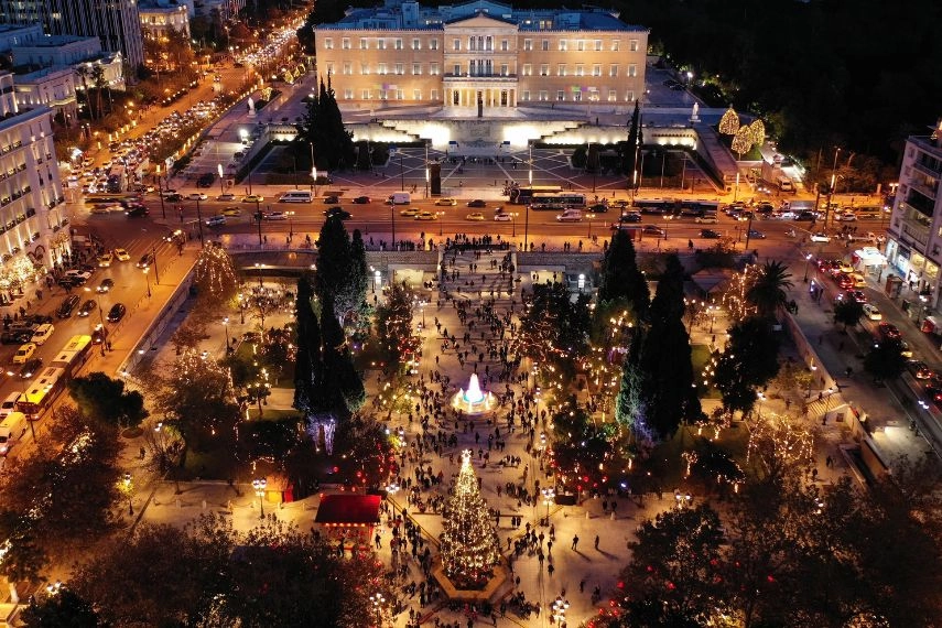 christmas in athens centre