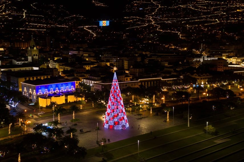 Christmas in Funchal City, Madeira island