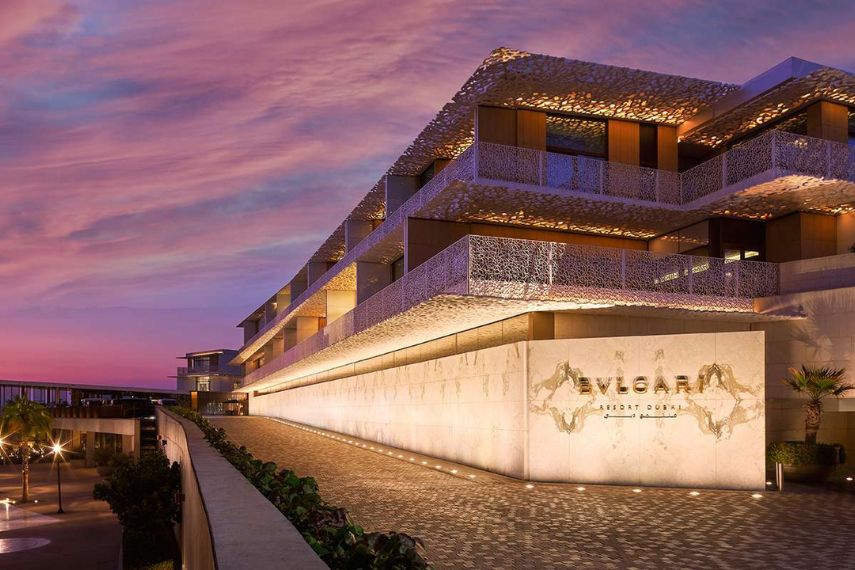 Bvlgari Resort Dubai, on Jumeirah Bay Island