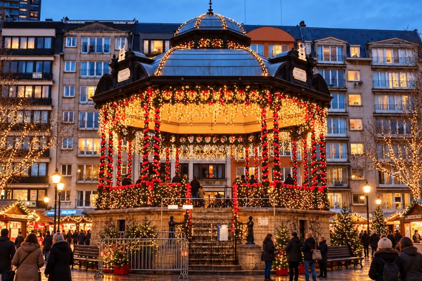 ostend christmas market winter in oostende