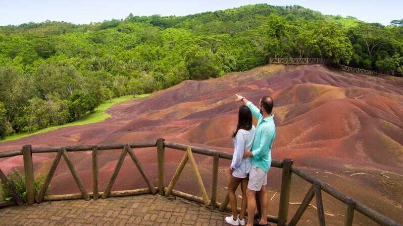 Seven Colored Earth of Chamarel, Mauritius