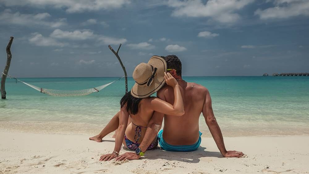 honeymooners at Sun Siyam Iru Veli