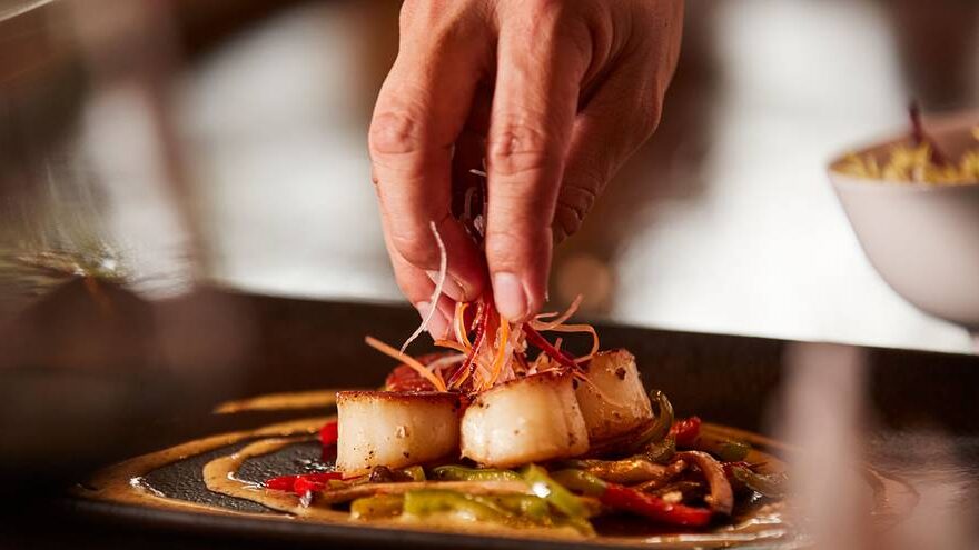 Teppanyaki restaurant